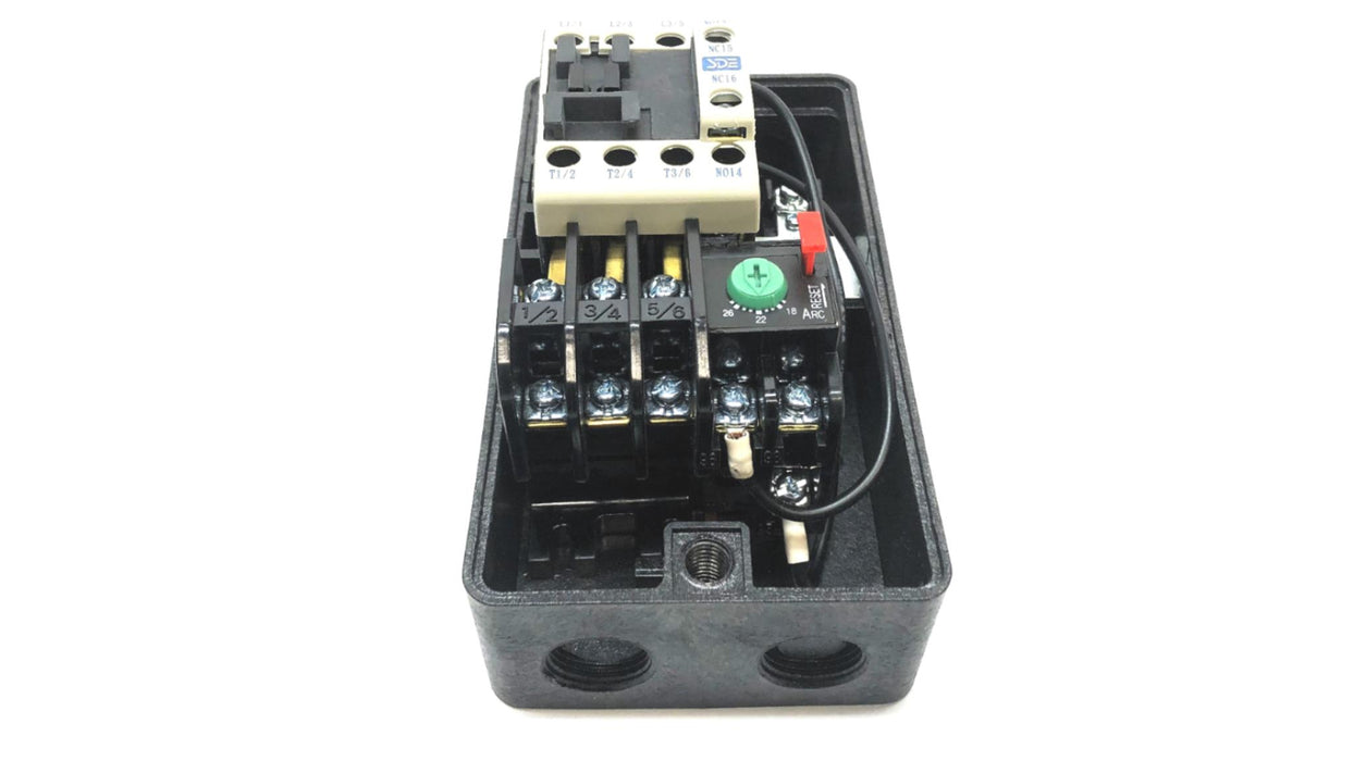 Sherndian Electric 230V 60HZ 5HP 22A Motor Starter MPE-18 USED