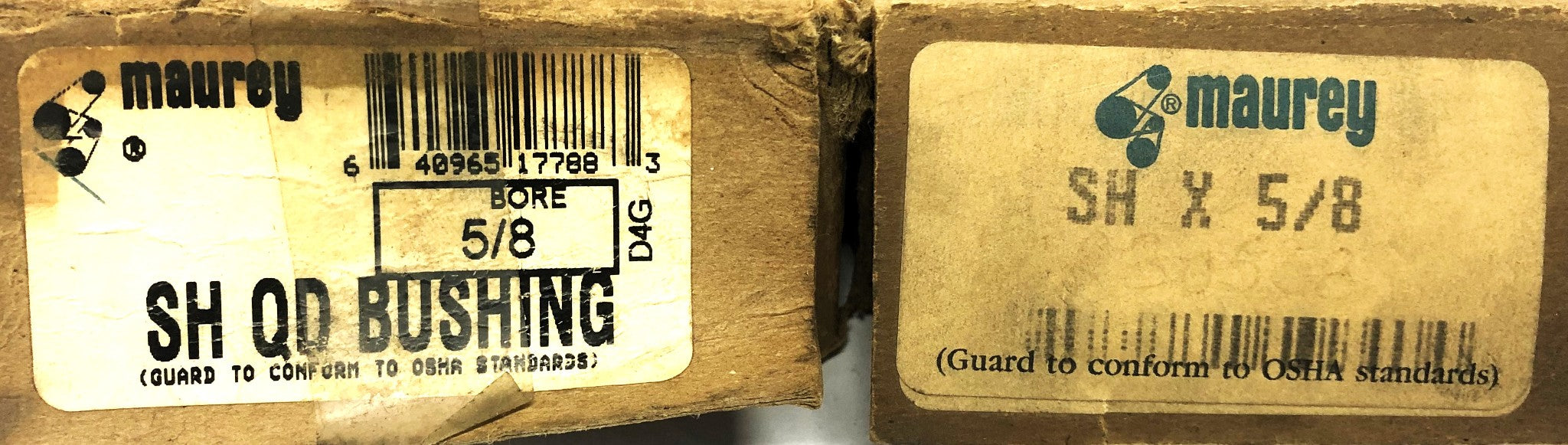 Maurey Tapered Split Bushing SHX5/8 [Lot of 2] NOS