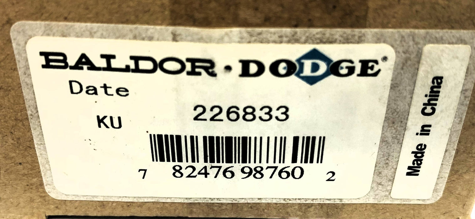 Baldor Dodge XT15 Tapered Split Bushing 226833 NOS