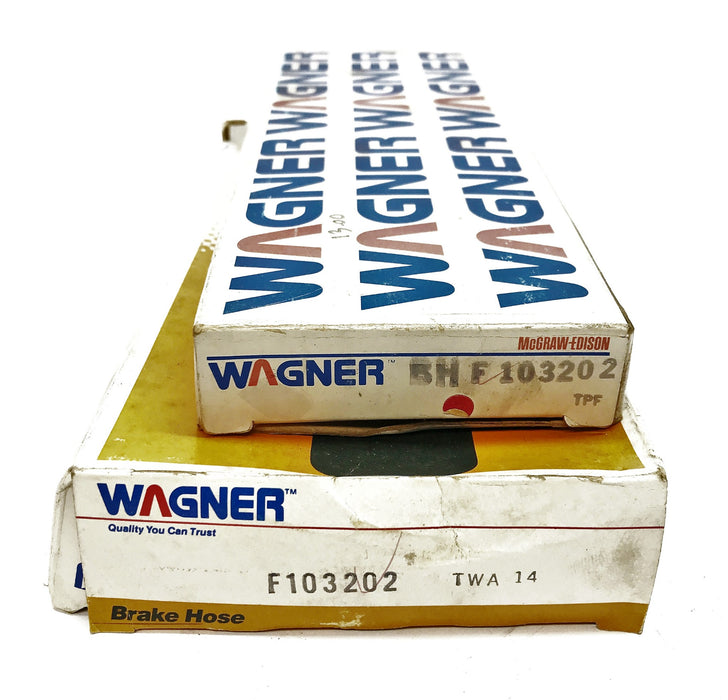 Wagner Brake Hose F103202 [Lot of 2] NOS