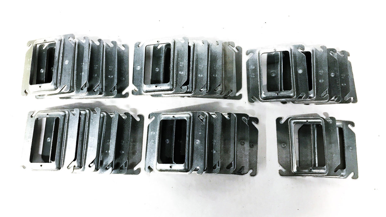 Emerson 4" Square Switch Ring 8468A [Lot of 27] NOS