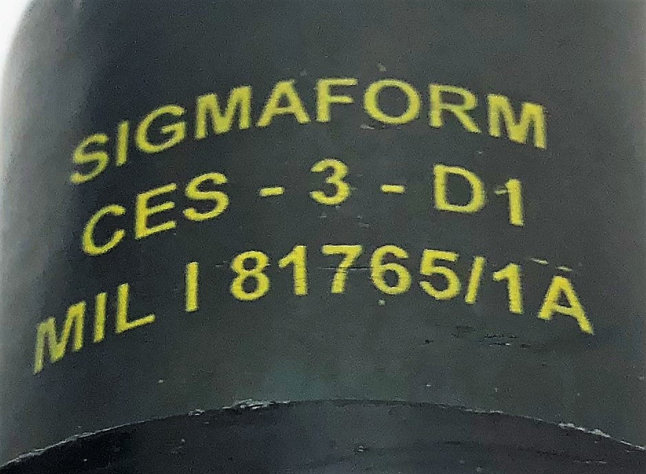 Sigmaform MIL I81765/1A Insulation Electrical Sleeving CES-3-D1 NOS