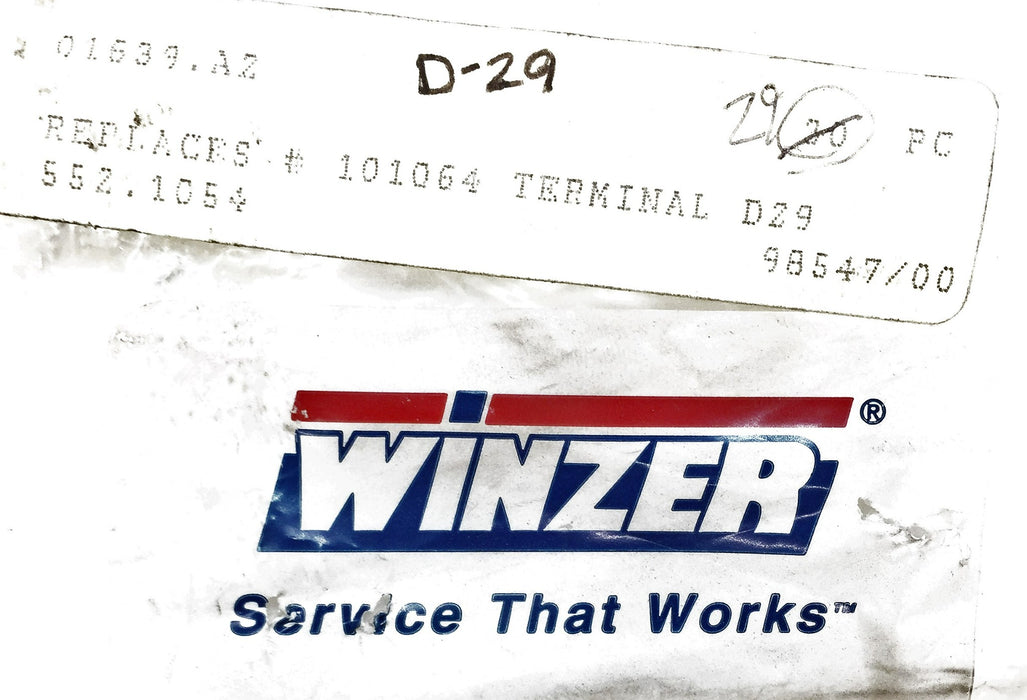 Winzer Harness Repair Wire D-29 (101064) [Lot of 29] NOS