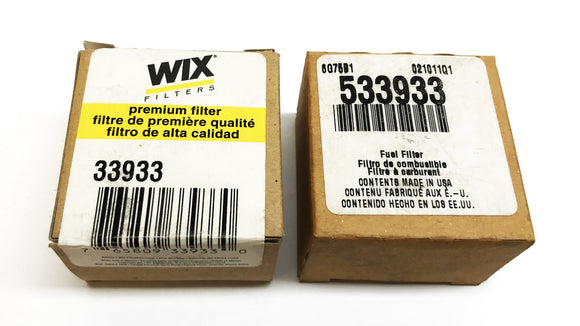 WIX Fuel Filter 33933 [Lot of 2] NOS
