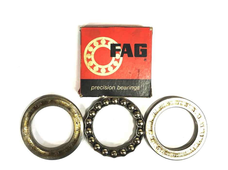 FAG Thrust Ball Bearing W-2 1/2 NOS