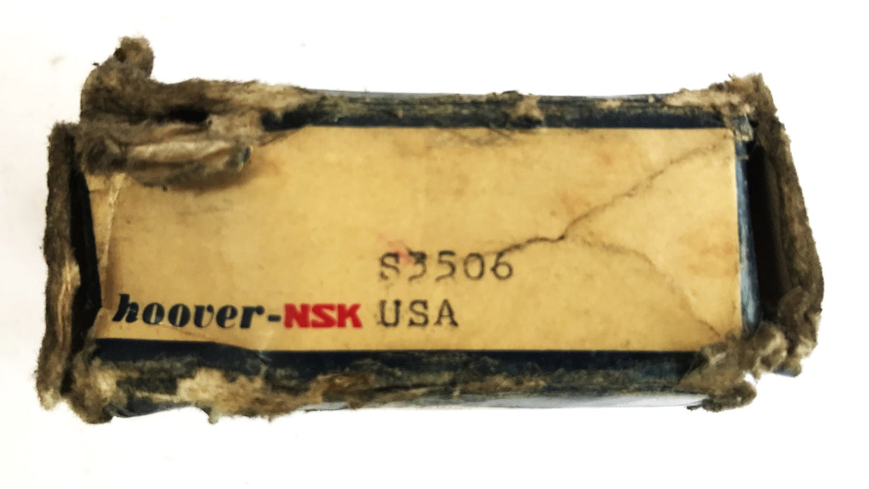 Hoover Single Row Grooved Ball Bearing S3506G NOS