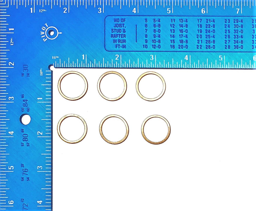 Bosch Copper Washer/Seal 2916710613 (2916710613000) [Lot of 6] NOS