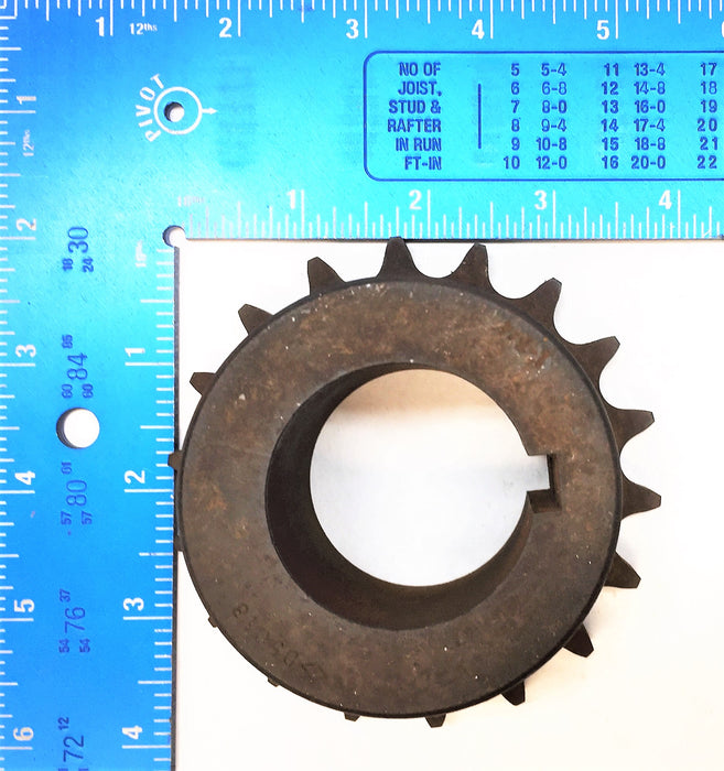 UNBRANDED 3-3/4" Roller Chain Sprocket w/1-3/4" Bore D5018 NOS