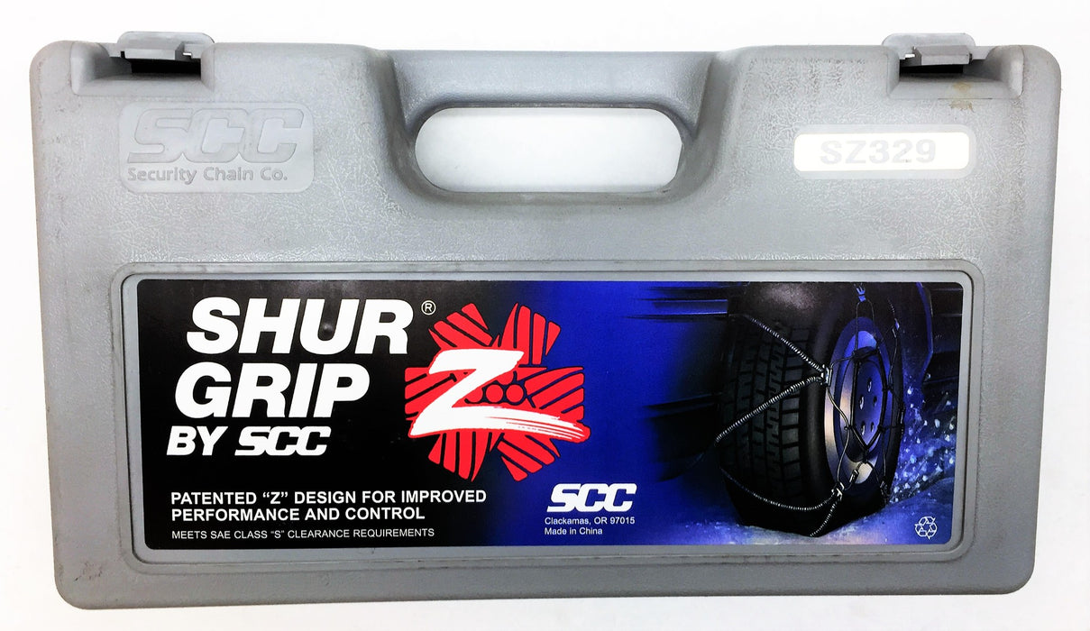 SCC ShurGrip Z Tire Chain Set SZ329 NOS
