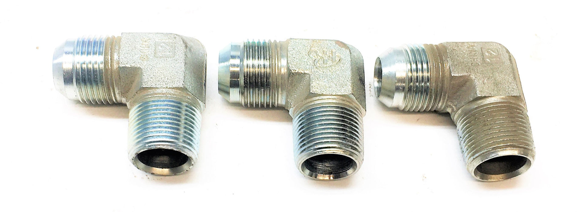 Unbranded Flare-Twin Fitting 90 Degree Elbow [Lot of 3] C5405X12 NOS
