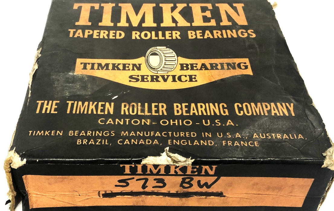 Timken Tapered Roller Bearing Cup 573BW NOS