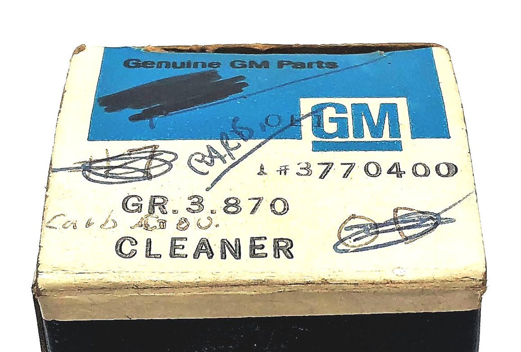 GM Carburetor Cleaner 3770400 NOS