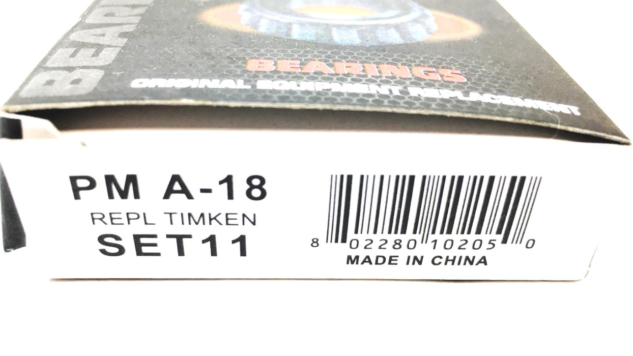 Parts Master Bearing PM A-18 SET11 [Lot of 2] NOS