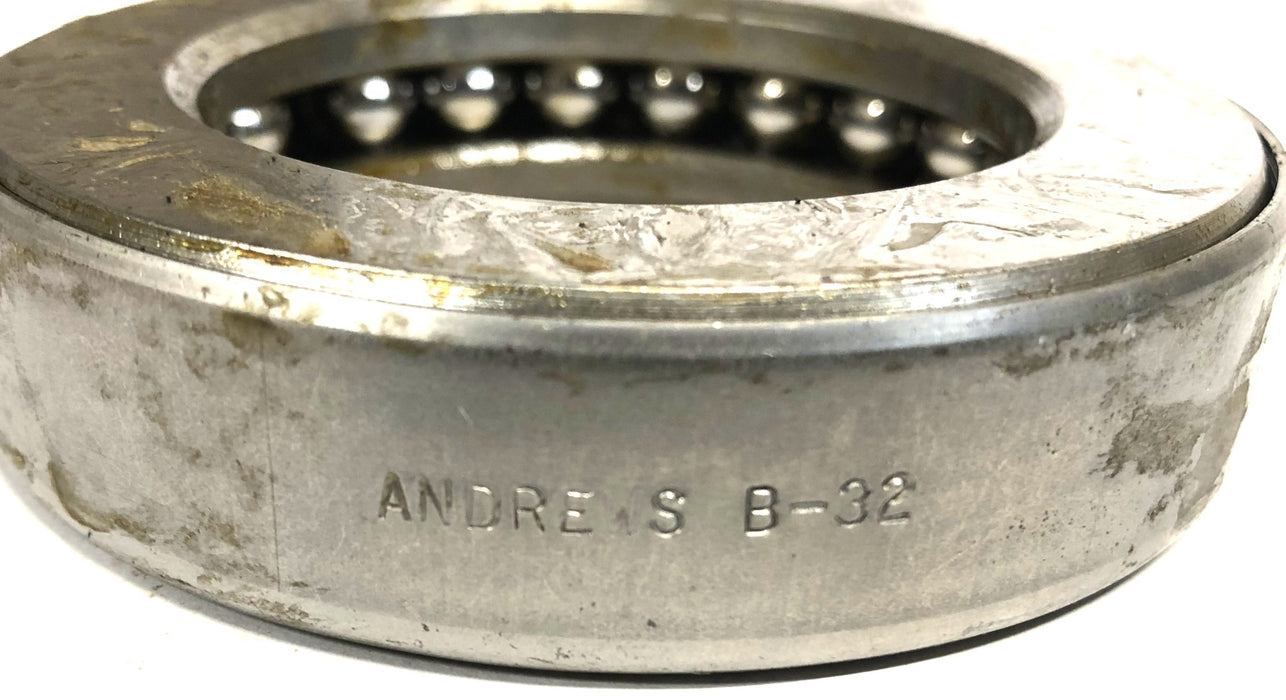 Andrew's Bearing Co Banded Thrust Ball Bearing B-32 NOS