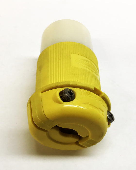 Hubbell 2-Pole 3-Wire Grounding Twist-Lock Screw Terminal HBL23CM13 NOS