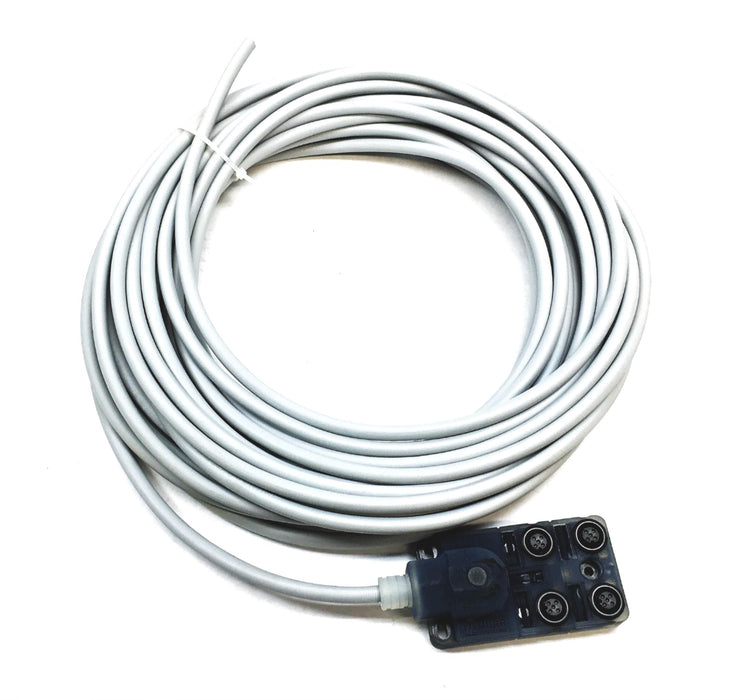Murr Elektronik Exact 12 4XM12 4 Pole Moulded Cable 8000-84410-3331500 NOS