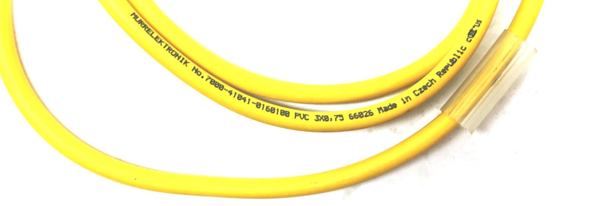 Murr Elektronik M12 Male 0 Degree Automation Cable 7000-41041-0160100 USED