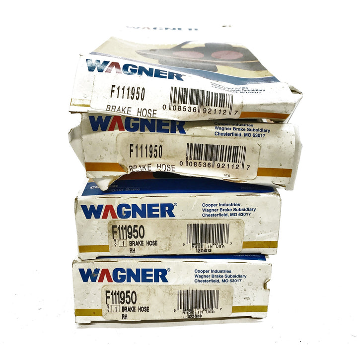 Wagner Brake Hose F111950 [Lot of 4] NOS