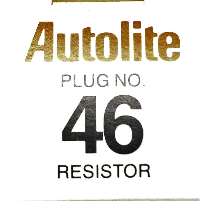 Autolite Copper Sparkplug 46 [Lot of 7] NOS