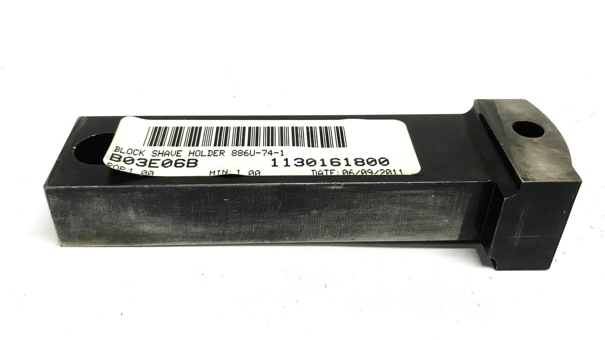 ABBCO Shave Tool Holder Block 886U-74-1 NOS