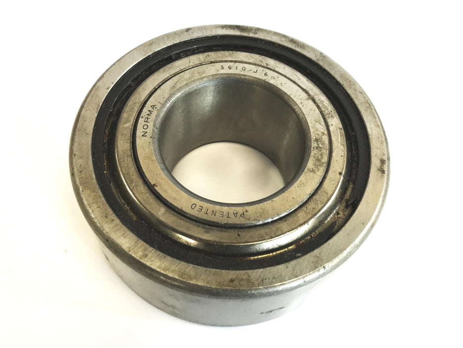 Norma 4-1/4 inch x 1-3/4 inch Single Row Ball Bearing 3610-J6 NOS