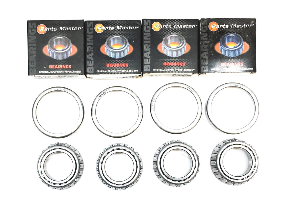 Parts Master SET6 Tapered Bearing PT A-6 [Lot of 4] NOS