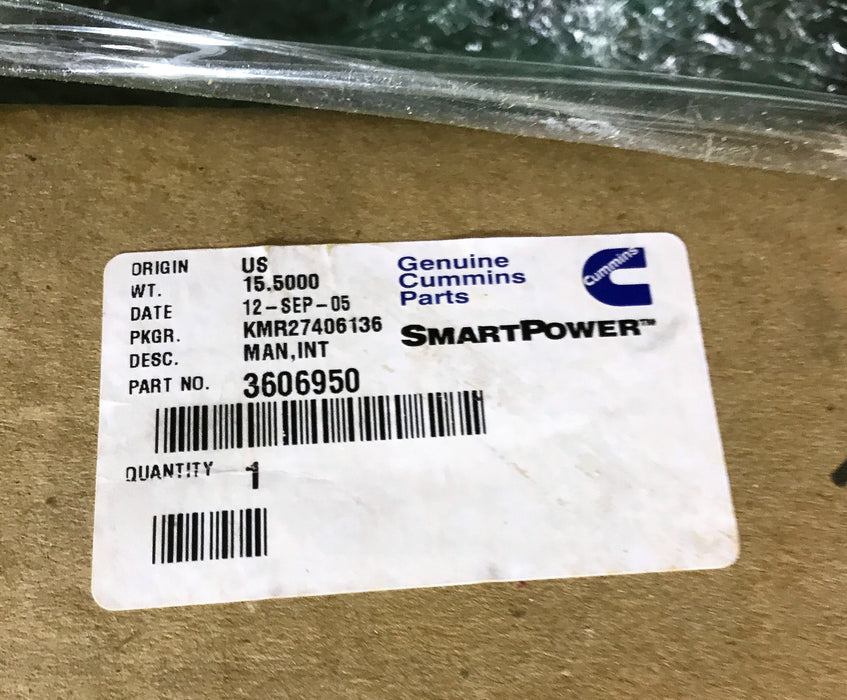 Cummins OEM Intake Manifold 3606950 NOS