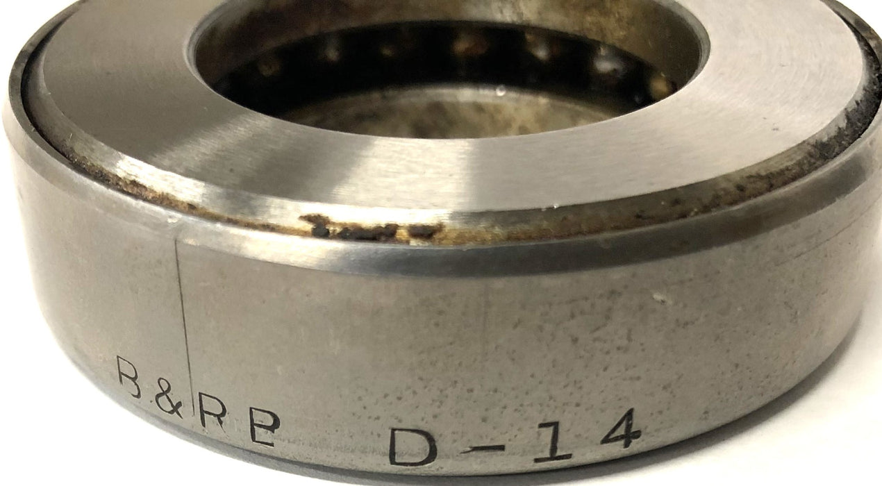 B&RB Banded Thrust Ball Bearing D-14 NOS