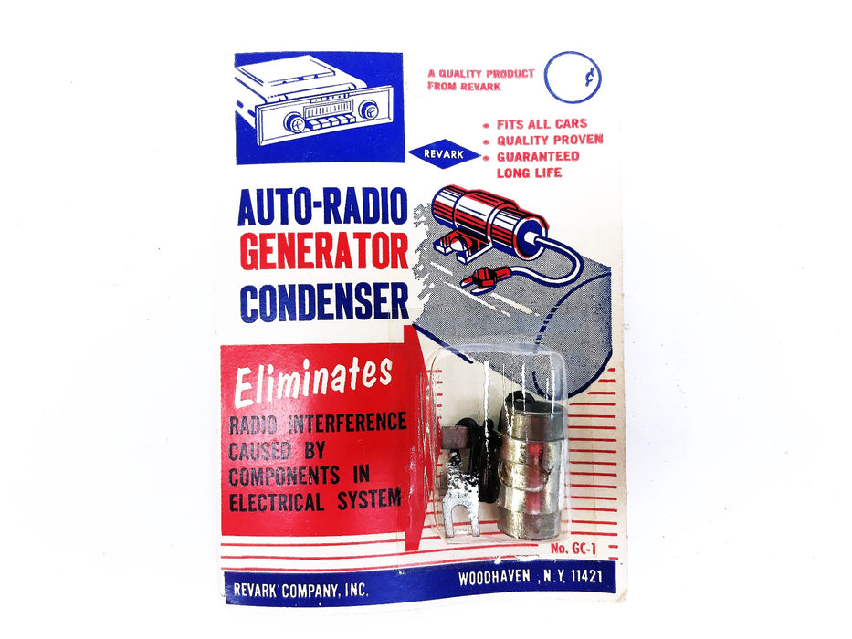 Revark Auto-Radio Generator Condenser GC-1 [Lot of 2] NOS