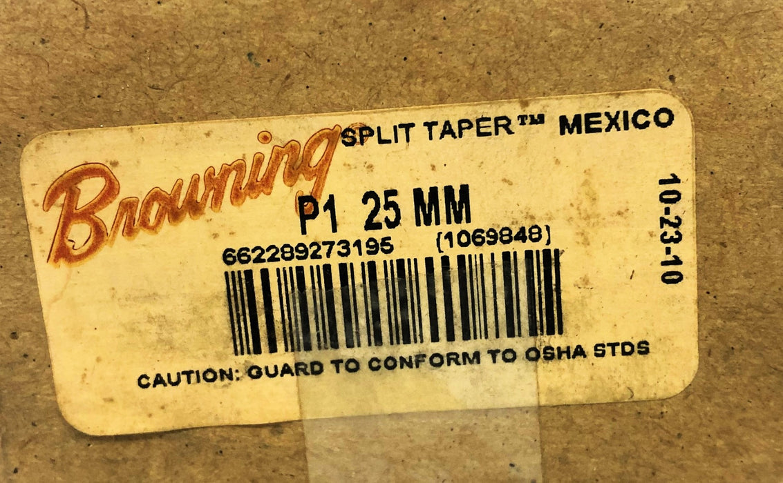 Browning Split Taper Bushing P1-25mm [Lot of 2] NOS