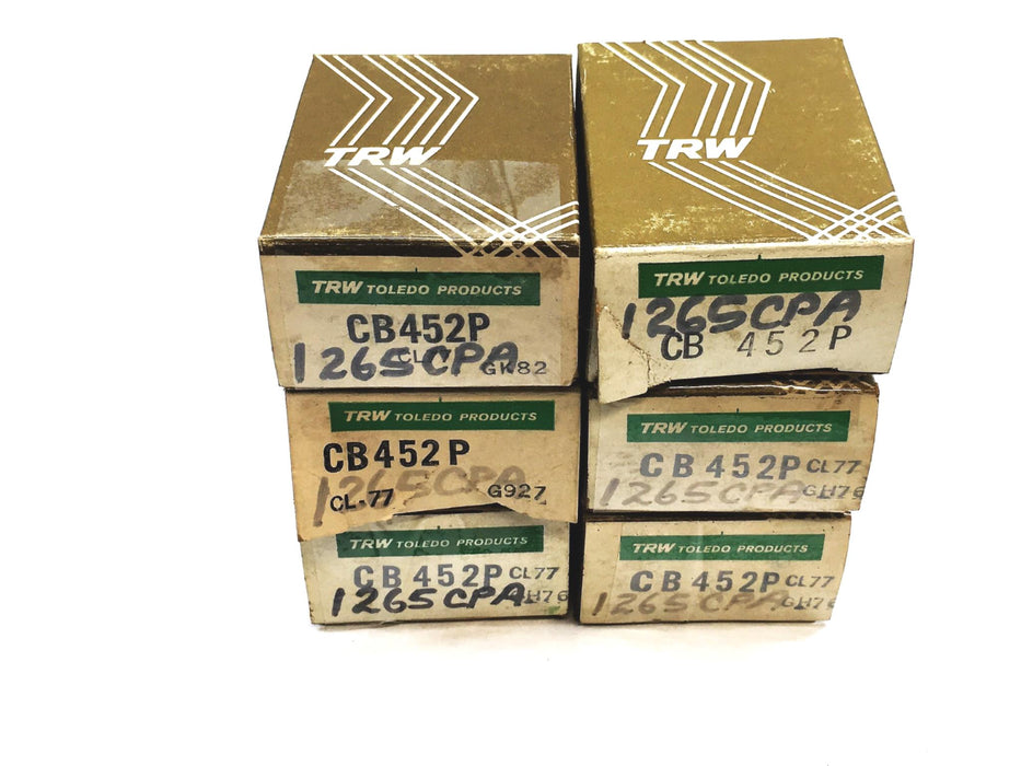 TRW Engine Bearing CB-452P (1265CPA) [Lot of 6] NOS