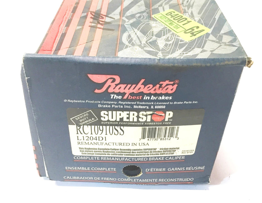 Raybestos "Super Stop" Re-Manufactured Brake Caliper Assembly RC10910SS NOS