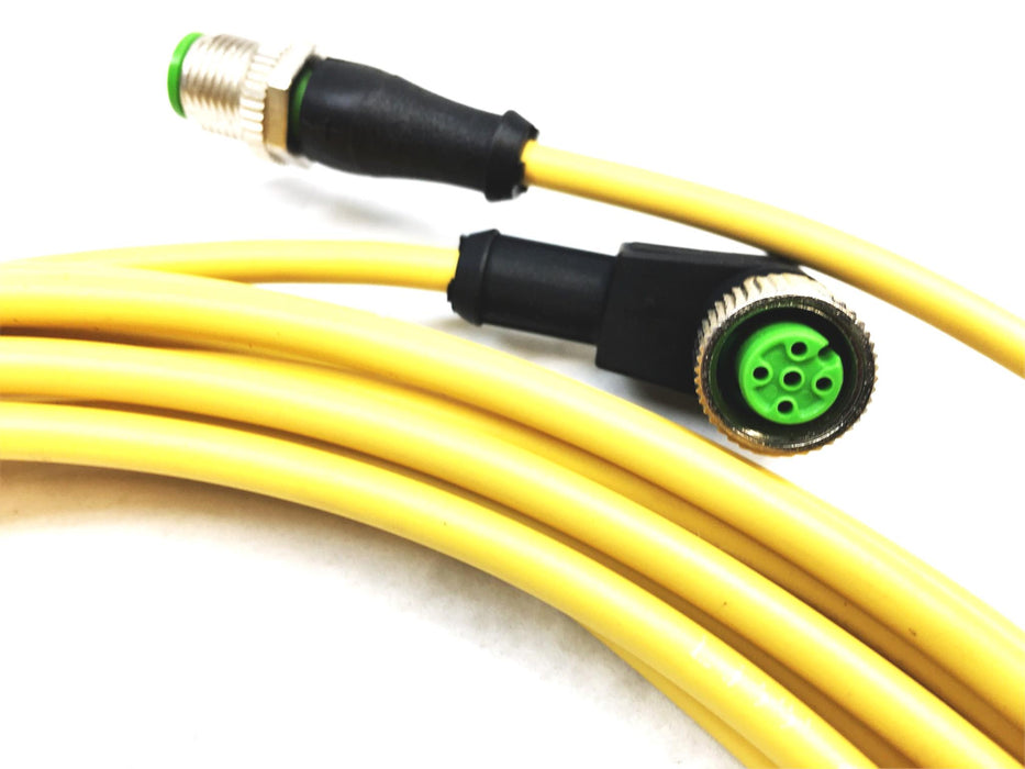 Murr Elektronik M12 Male 0 Degree/Female Automation Cable 7000-40121-0140500 NOS