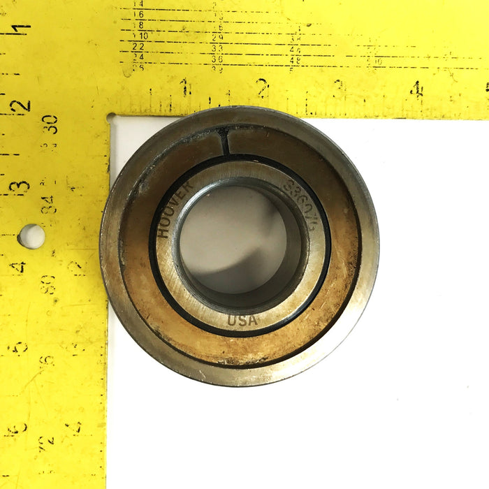 Hoover 3-1/8 inch x 1-3/8 inch Grooved Metal Sealed Ball Bearing S3607G NOS