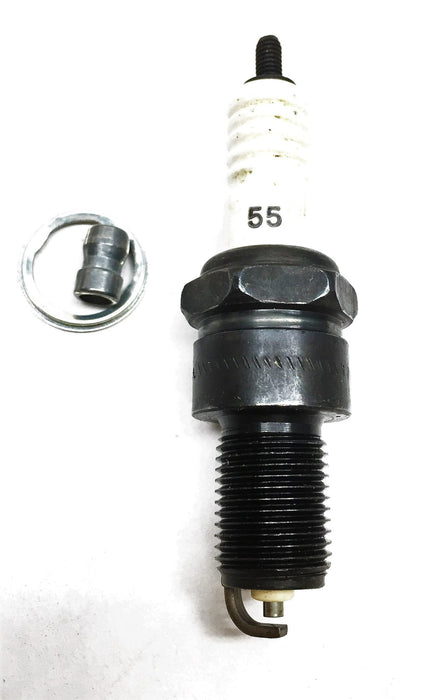 Autolite Copper Spark Plug 55 [Lot of 8] NOS