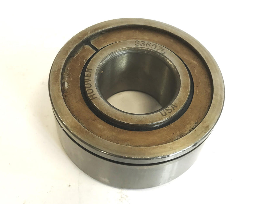 Hoover 3-1/8 inch x 1-3/8 inch Grooved Metal Sealed Ball Bearing S3607G NOS