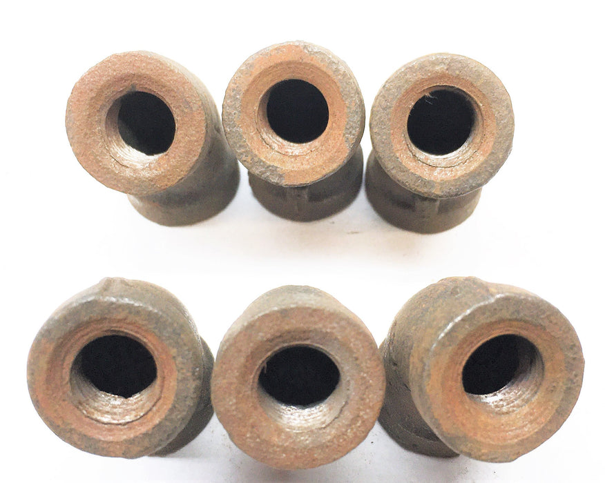 Unbranded 1/8" 45 Degree Angled Pipe Fitting [Lot of 6] B3559X2 NOS