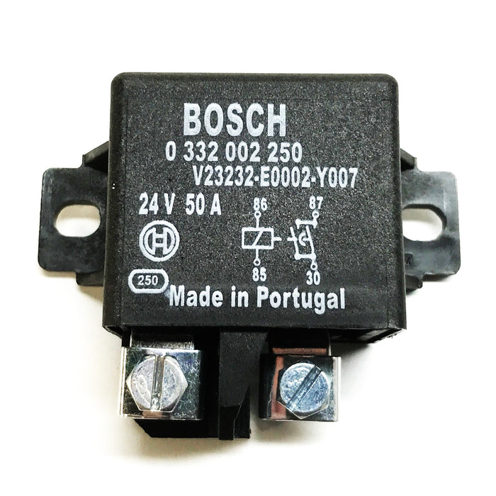 Bosch 24V Relay 0332015008 - 5 Pin, 2x10A - For DAF, MAN, Scania, Iveco, Mercedes-Benz Trucks