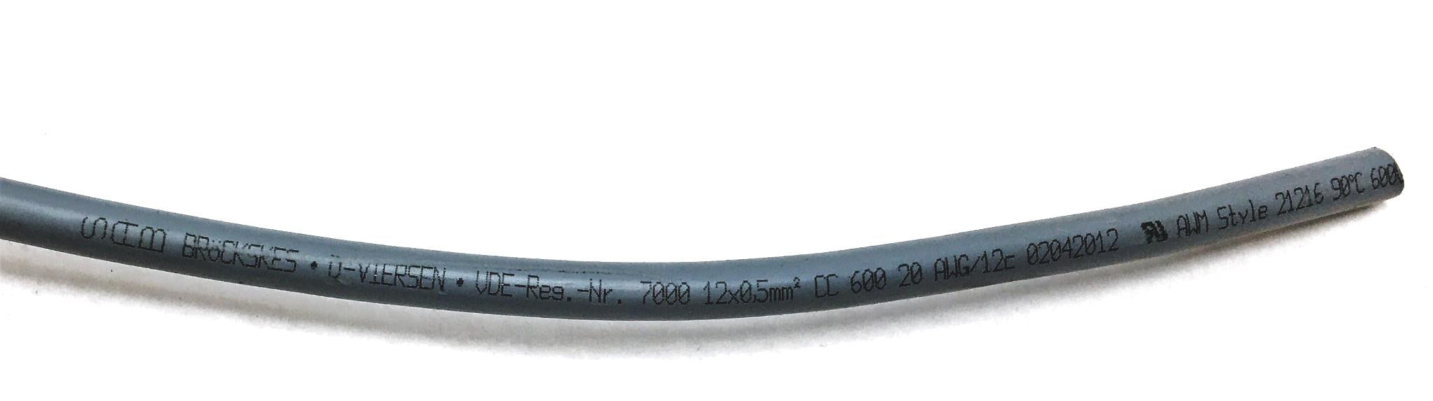 Uncim Brockskes 25 Foot PVC Flex Control Cable 02042012 USED
