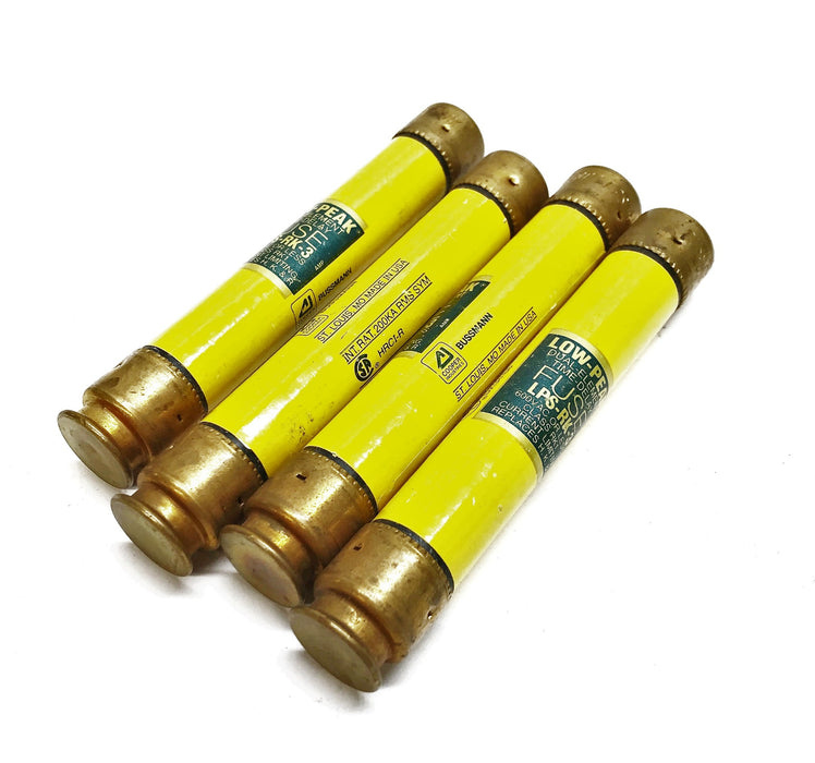 Bussmann 600V Time Delay Fuse LPS-RK-3 [Lot of 4] NOS