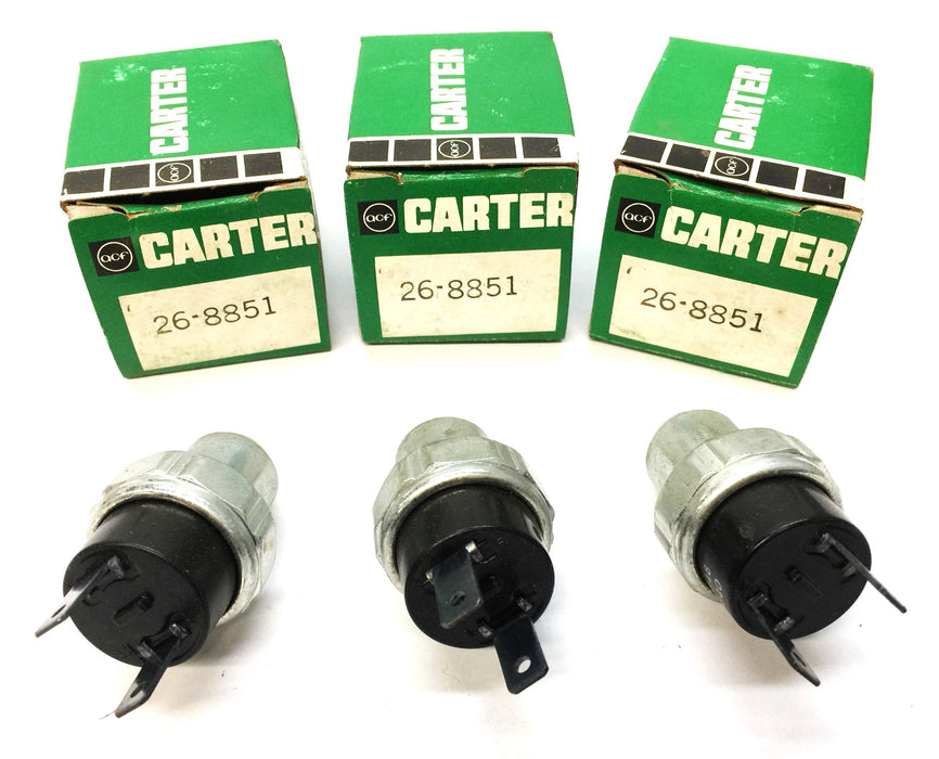 Carter Compressor Switch 26-8851 [Lot of 3] NOS