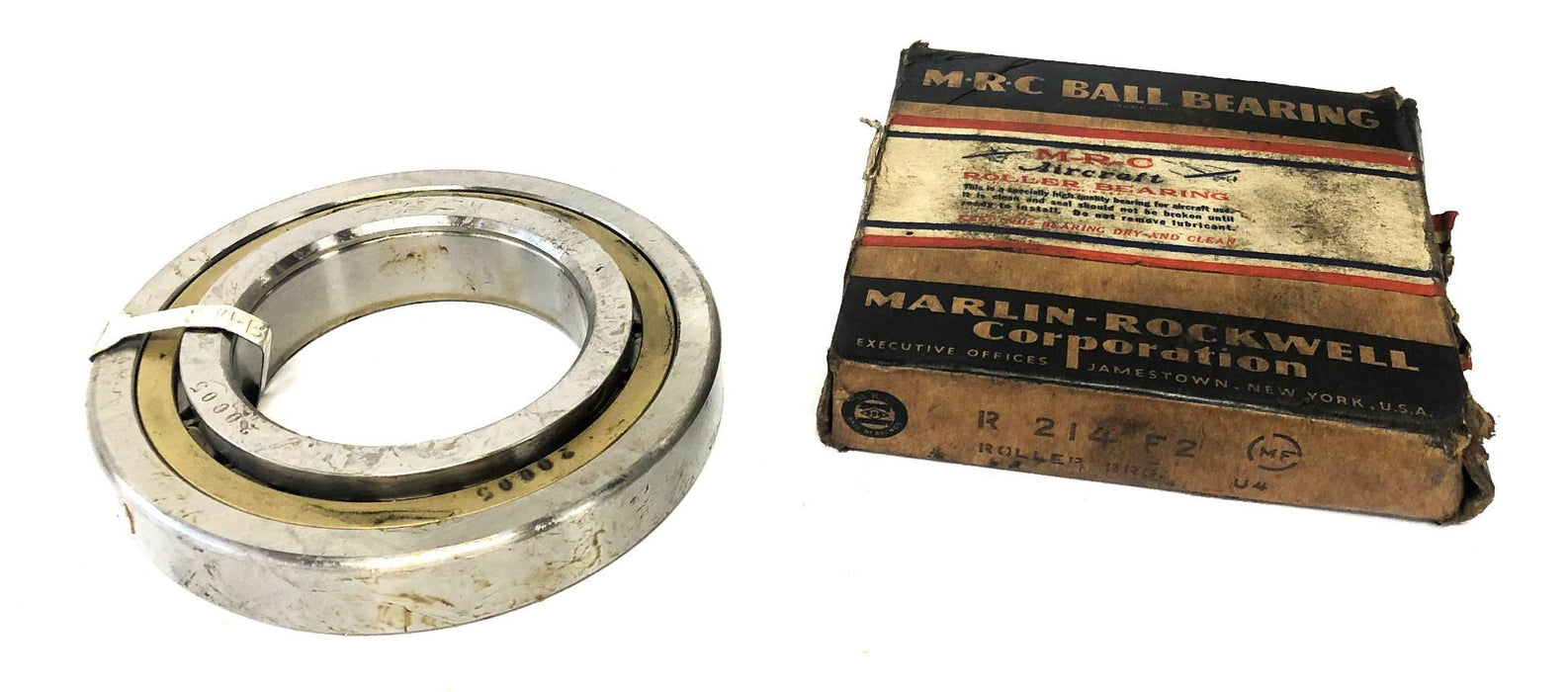 MRC Cylindrical Roller Bearing R214F2 NOS