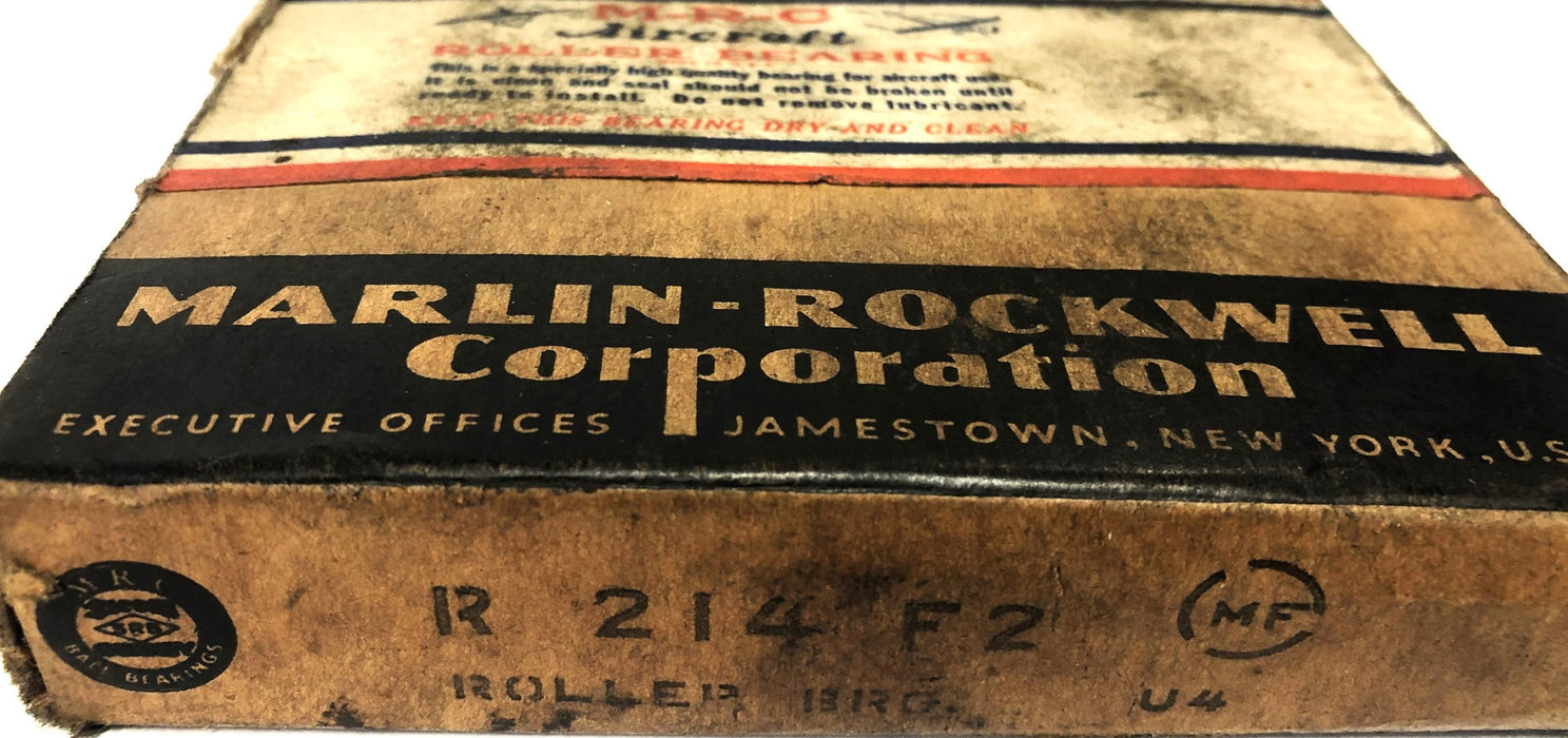 MRC Cylindrical Roller Bearing R214F2 NOS