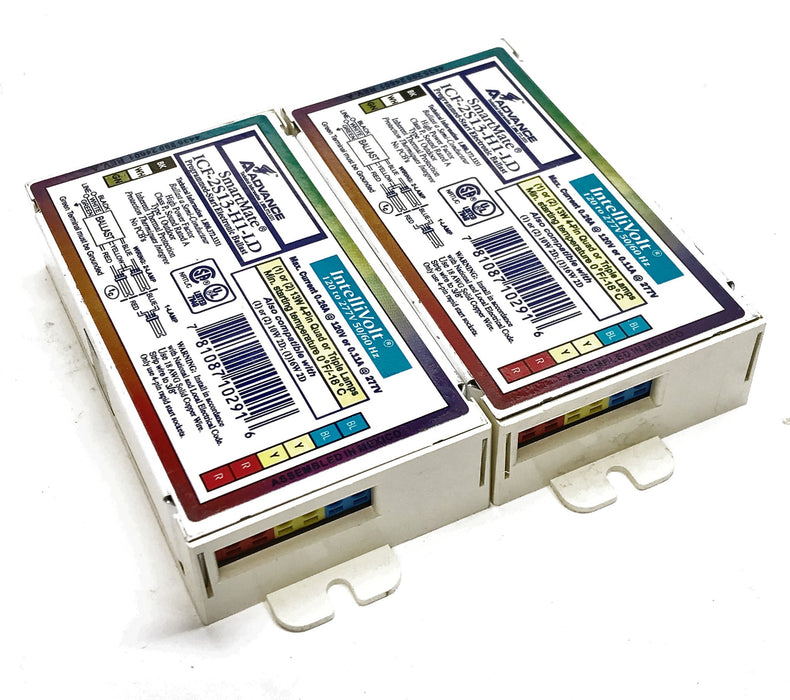 Advance "IntelliVolt" Compact Fluorescent Ballast ICF-2S13-H1-LD [Lot of 2] NOS