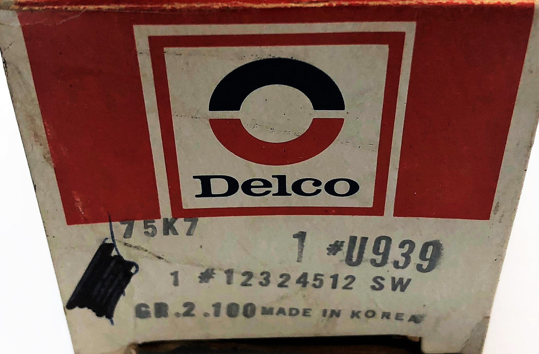 Delco GM 12V Ignition Solenoid U939 (12324512) [Lot of 2] NOS