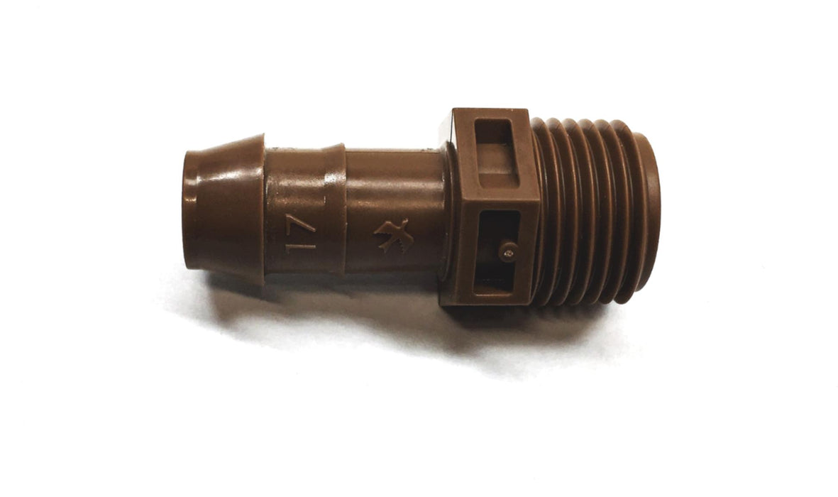 Rain Bird 1/2 Inch Barbed Drip Connector BA-050MPS [Lot of 5] NOS