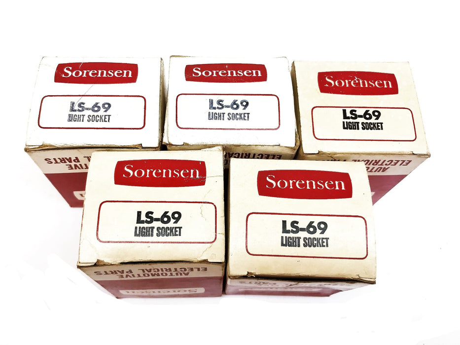 Sorensen Combination Light Socket LS-69 [Lot of 5] NOS