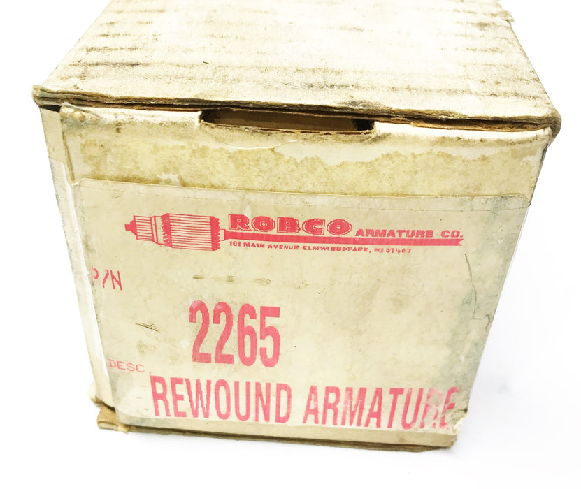 Robco Re-Wound Armature 2265 NOS