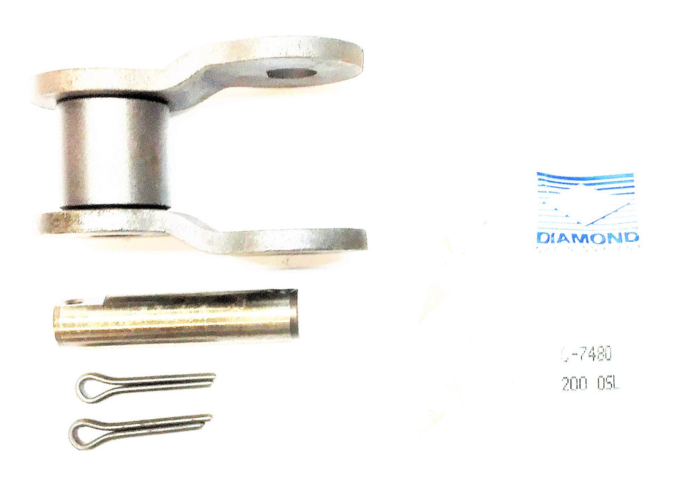 DIAMOND CHAIN COMPANY 200 OSL Offset Connecting Link C-7480 NOS