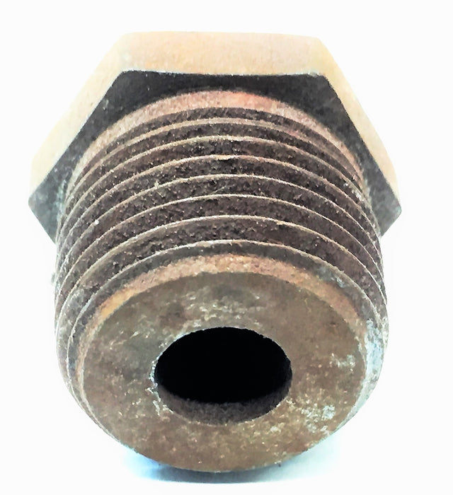 Unbranded 3/4" Long x 1/4" Dia Hex Pipe Fitting [Lot of 9] B3109X8X2 NOS